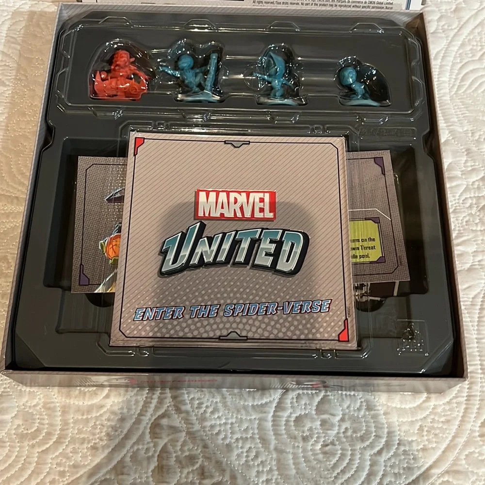 Marvel United,‎ Enter the Spiderverse Superhero Card Strategy Board Game